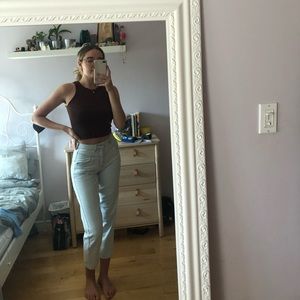 Frank and oak “Linda” balloon jeans